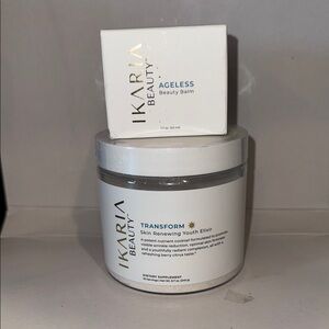 Ikaria Beauty Ageless Balm and Youth Elixir Set